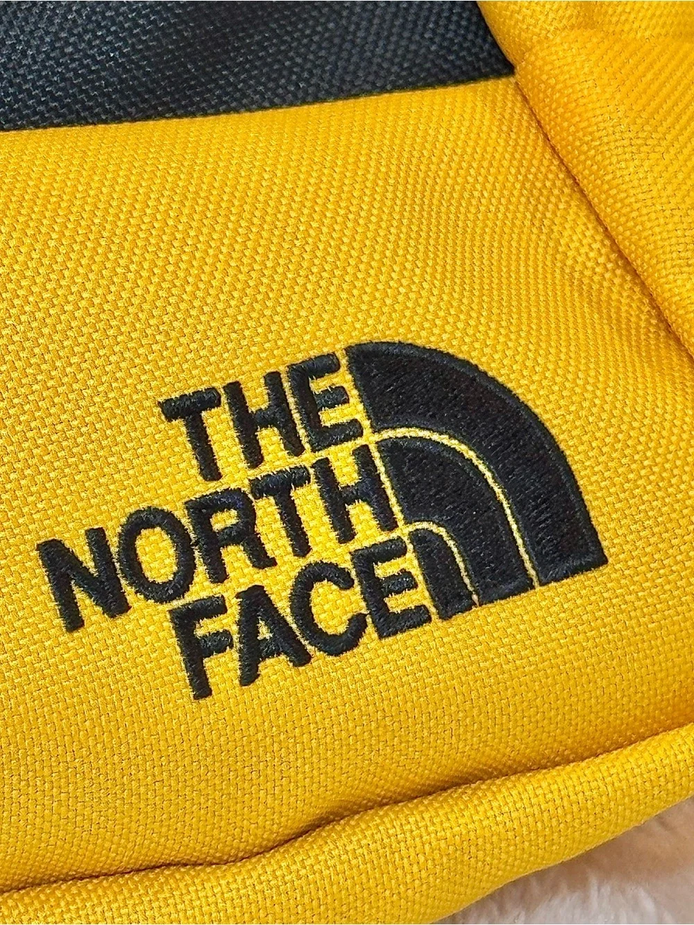 The North Face Yellow & Black Waist Pack, Everyday Sling/ Belt Bag
